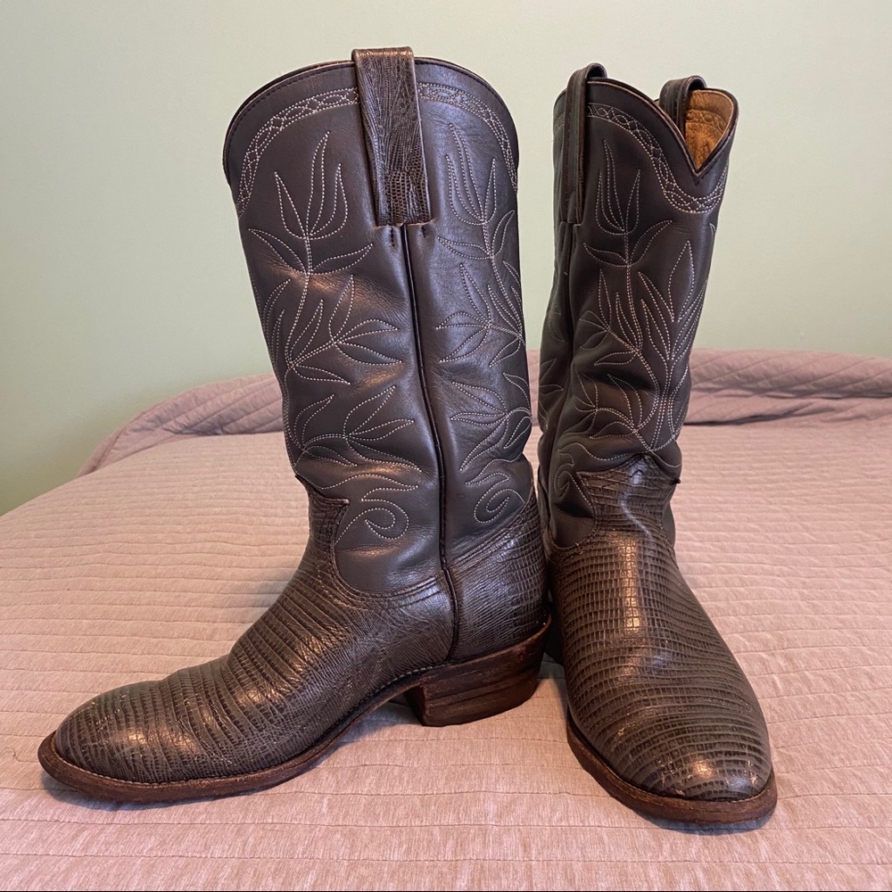 Frye Leather Cowboy Boots